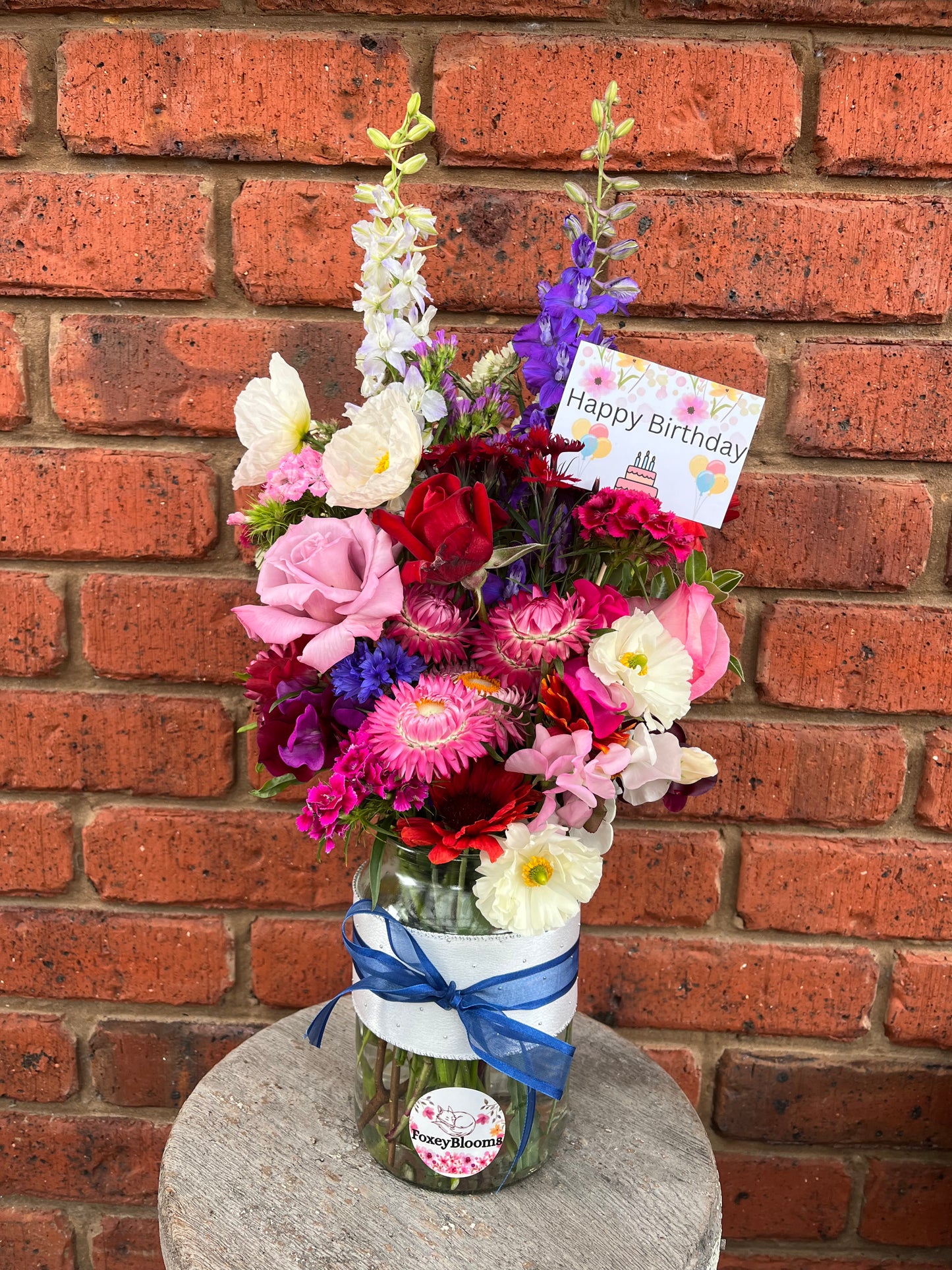 Large Seasonal Birthday Jar