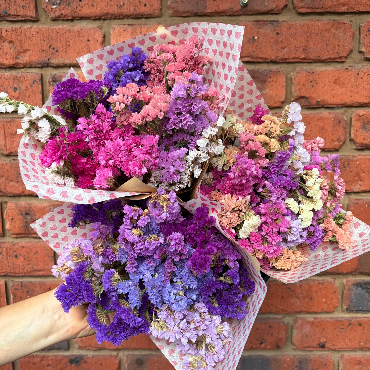 Eternal Rainbow Statice Bouquet