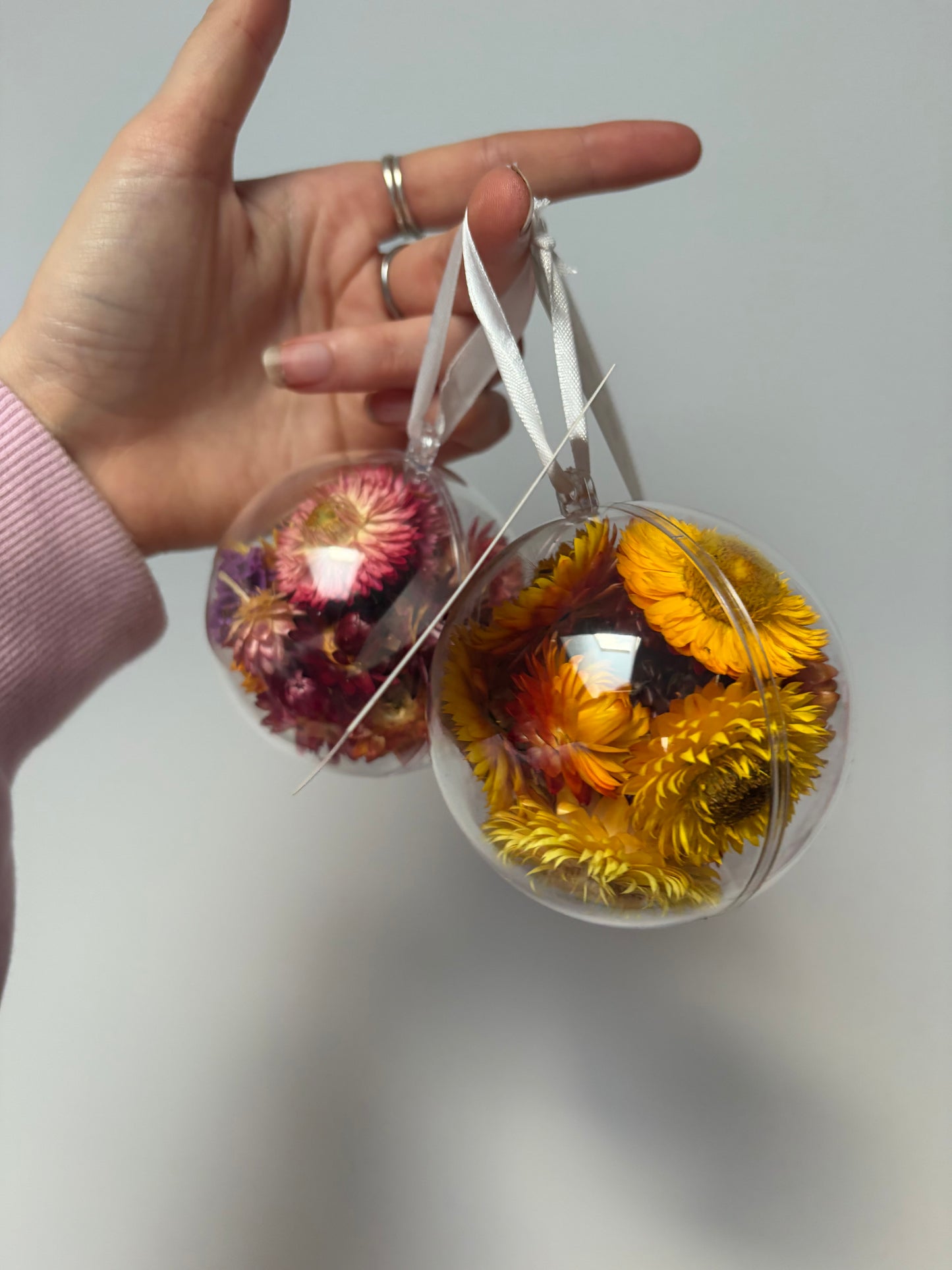 Everlasting Floral Bauble